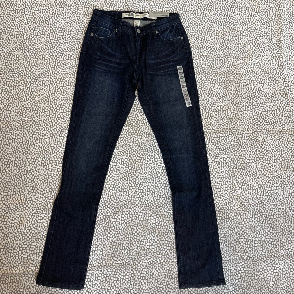 Charlotte Russe Dark Blue Classic Skinny Jeans Size 00S